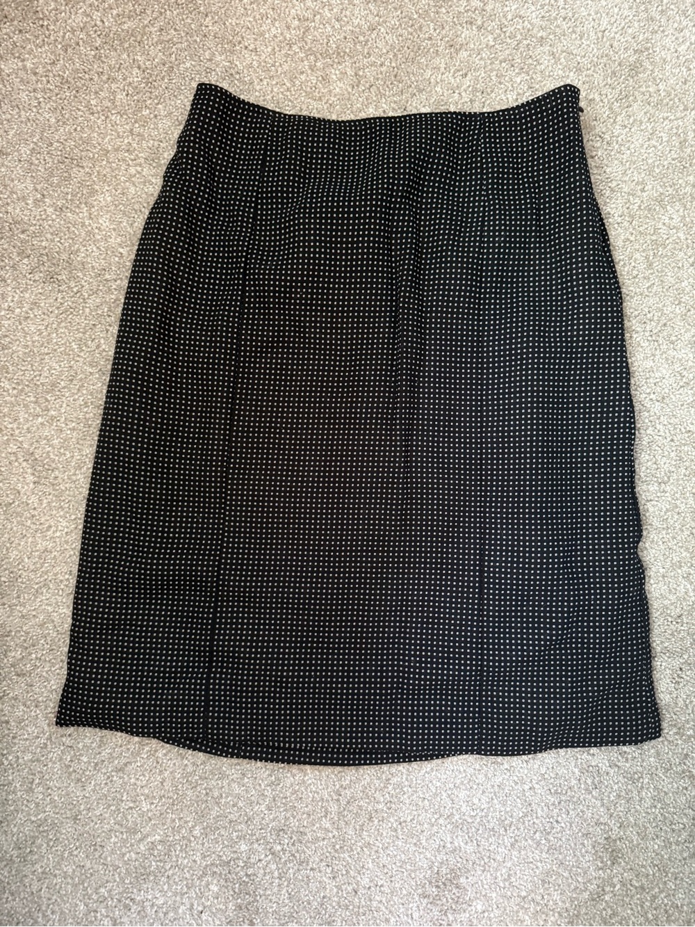 Kuhlman Italian Classic Black Dot Skirt - Women's